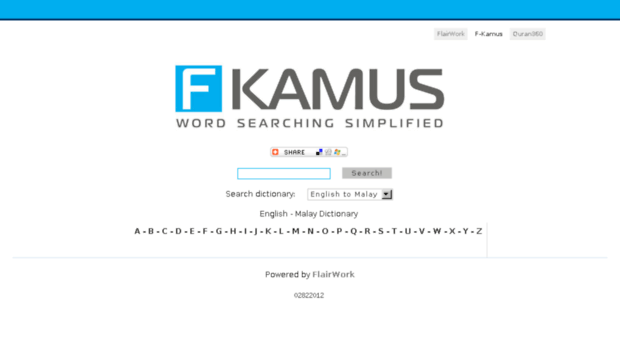 kamus.flairwork.com