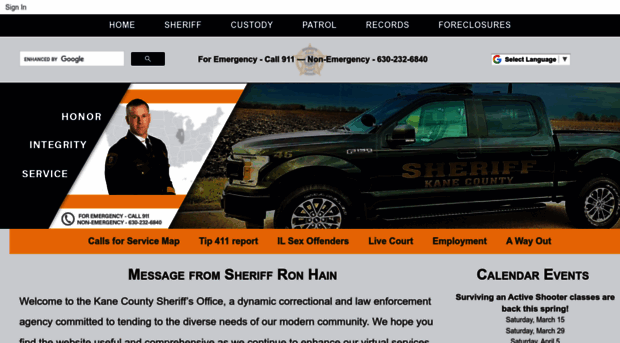 kanesheriff.com