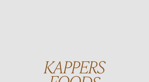 kappersfoods.com
