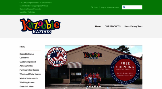 kazoos.com