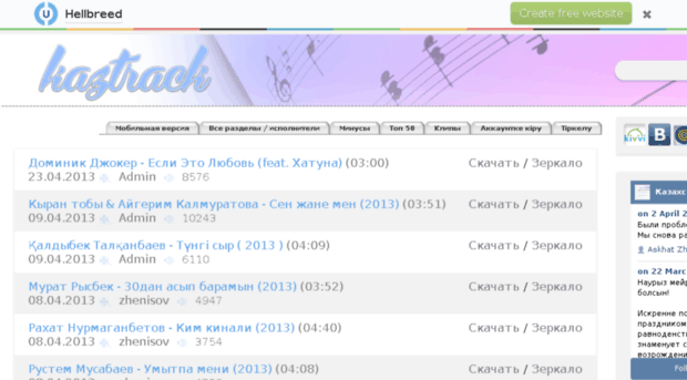 kaztrack.ru