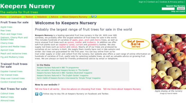keepers-nursery.co.uk