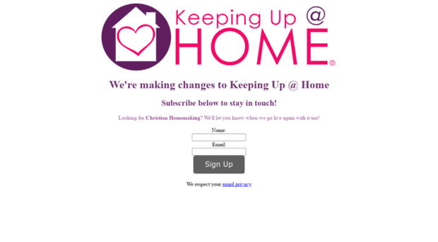 keepingupathome.com