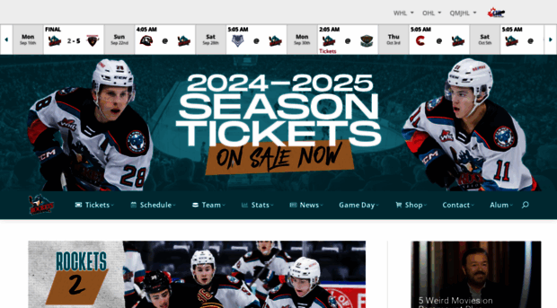 kelownarockets.com