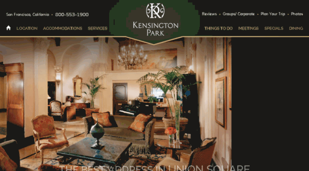 kensingtonparkhotel.personalityhotels.com