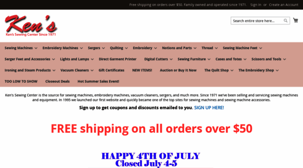 kenssewingcenter.com