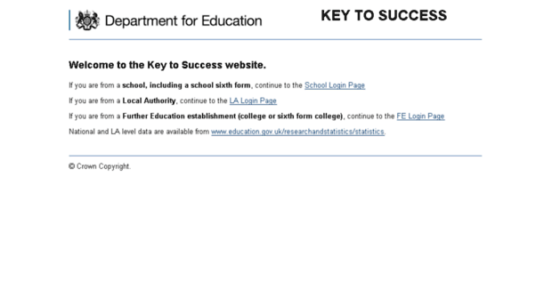 keytosuccess.education.gov.uk