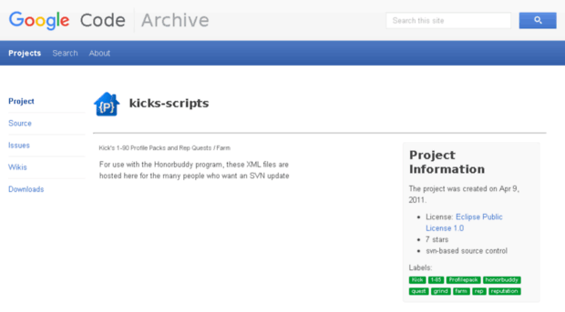 kicks-scripts.googlecode.com