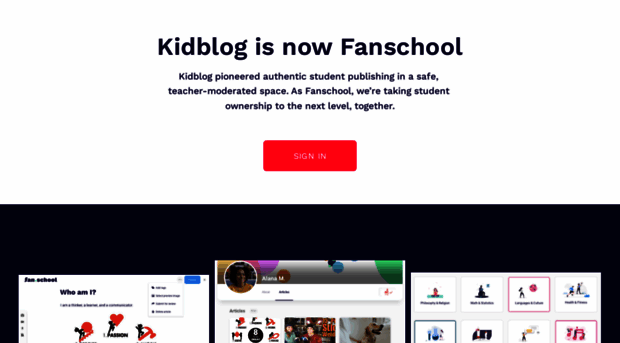 kidblog.org