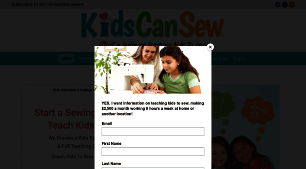 kidscansew.com