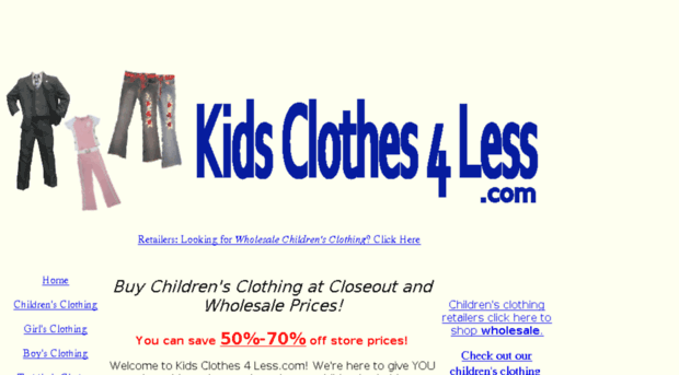 kidsclothes4less.com