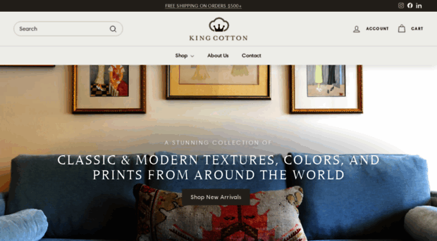 kingcottonfabrics.com