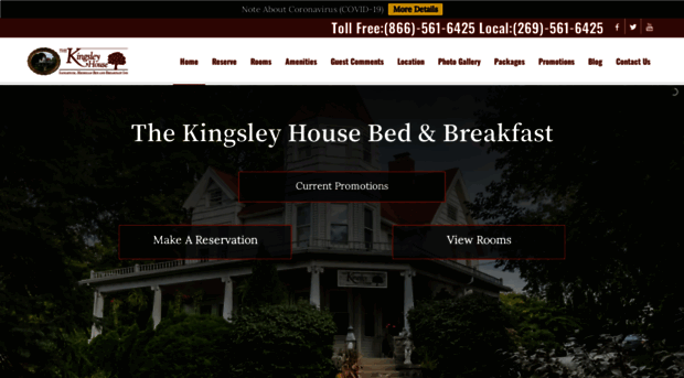 kingsleyhouse.com