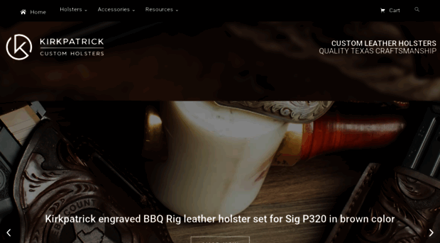 kirkpatrickleather.com