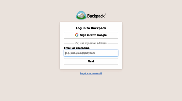 kistnergroupllc.backpackit.com