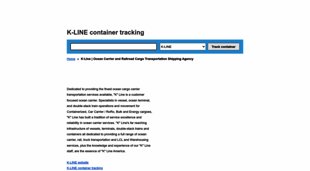 kline.container-tracking.org
