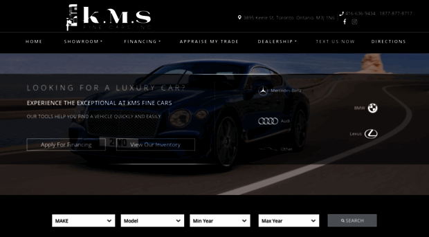 kmsfinecars.com