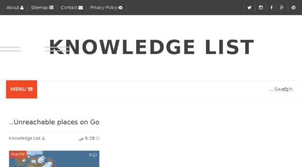 knowledge-list.com