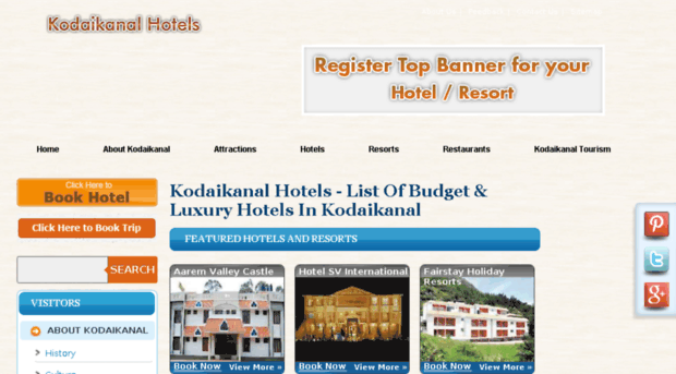 kodaikanal-hotels.in