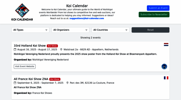 koi-calendar.com