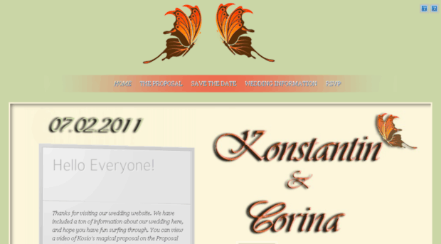 kosioandcorina.com