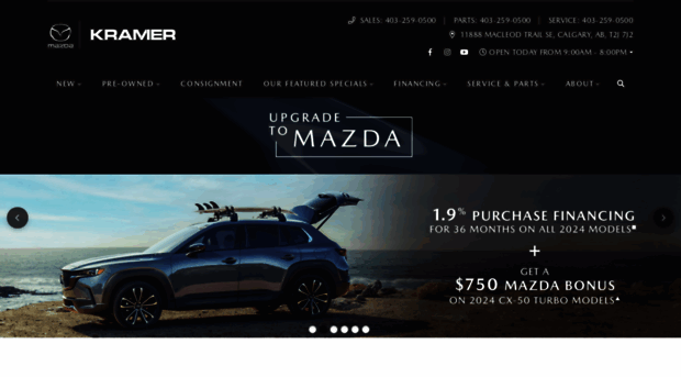 kramermazda.com