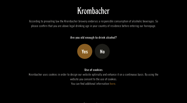 krombacher.com