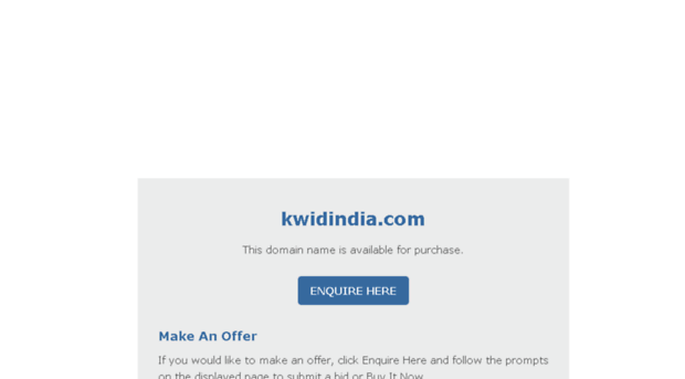 kwidindia.com