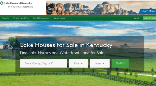 lakehousesofkentucky.com
