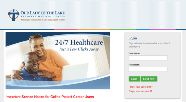 lakepatient.ololrmc.com