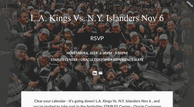 lakingsvsnyislandersnov6.splashthat.com