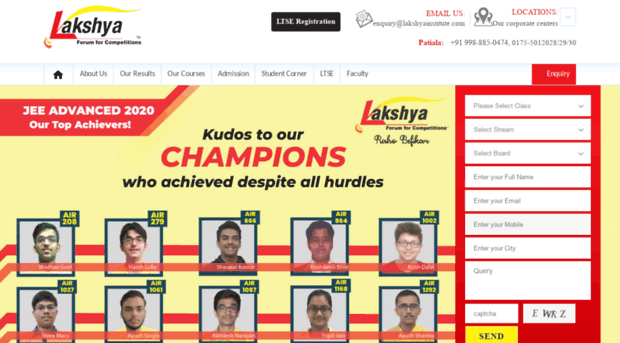 lakshyainstitute.in