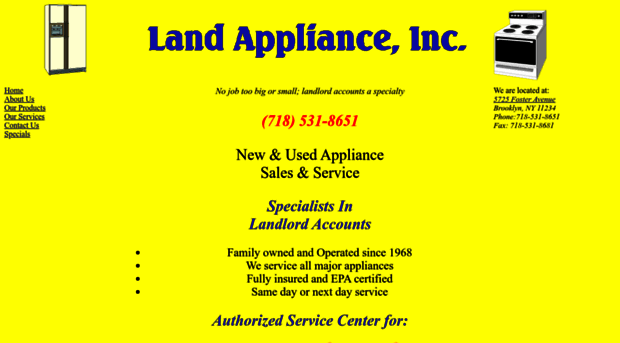 landappliance.com