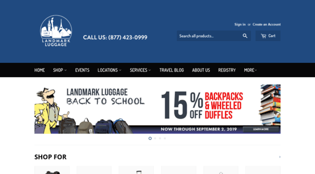 landmarkluggage.com