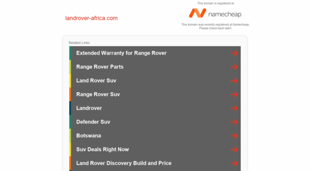 landrover-africa.com