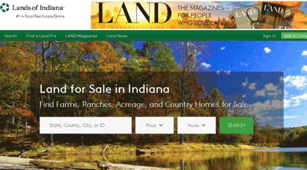 landsofindiana.com