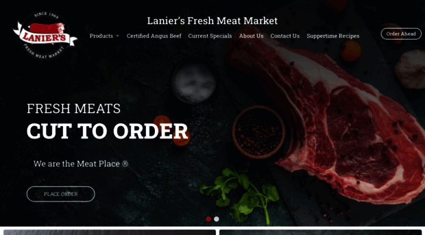 laniersmeats.com