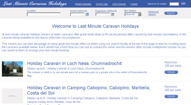 last-minute-caravan-holidays.co.uk