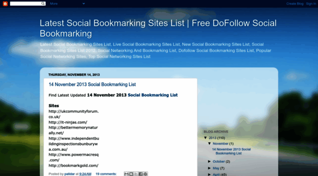 latestsocialbookmarkingsitelist.blogspot.in