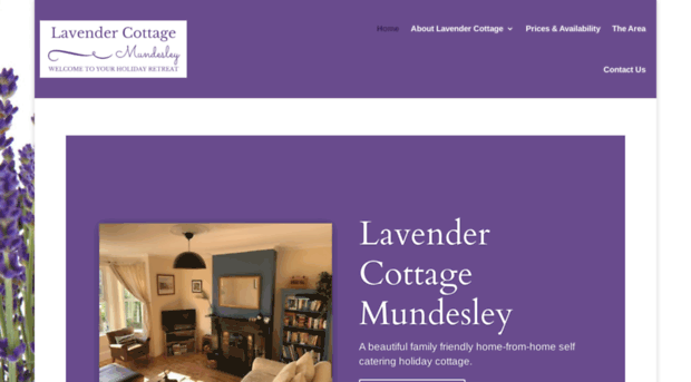 lavendercottagemundesley.com