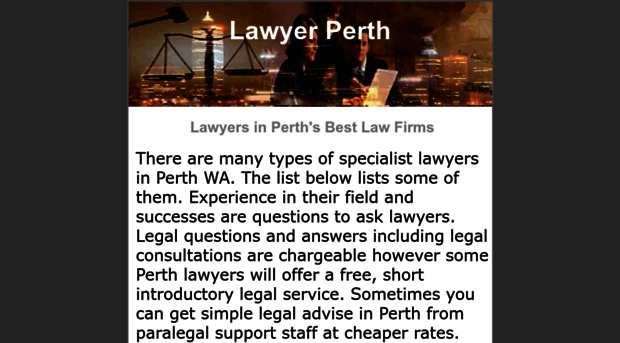 lawyerperth.info