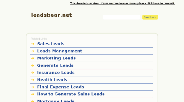 leadsbear.net
