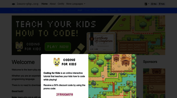learn-php.org