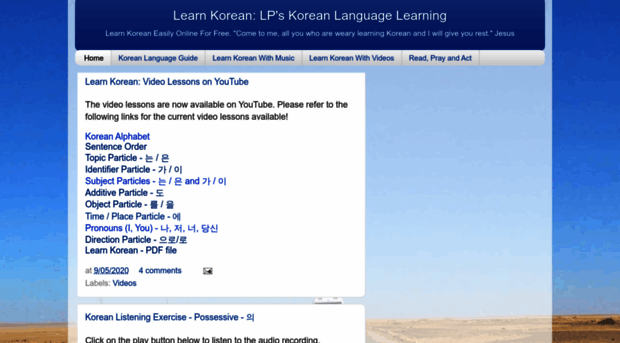 learnkoreanlp.com