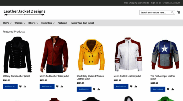 leatherjacketdesigns.com