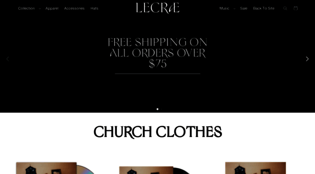 lecrae.merchline.com