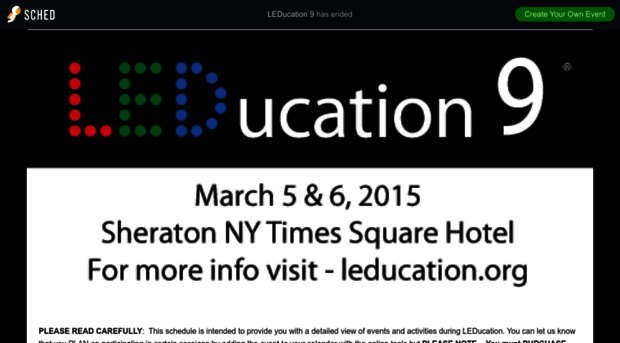 leducation92015.sched.org