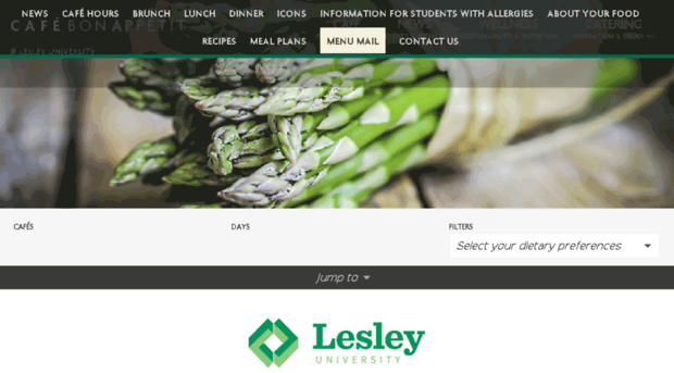 lesley.cafebonappetit.com