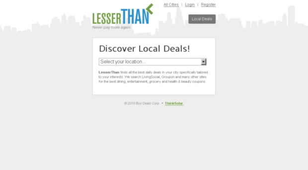 lesserthan.com