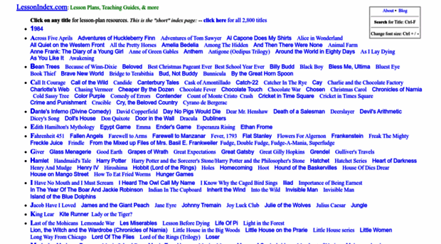 lessonindex.com